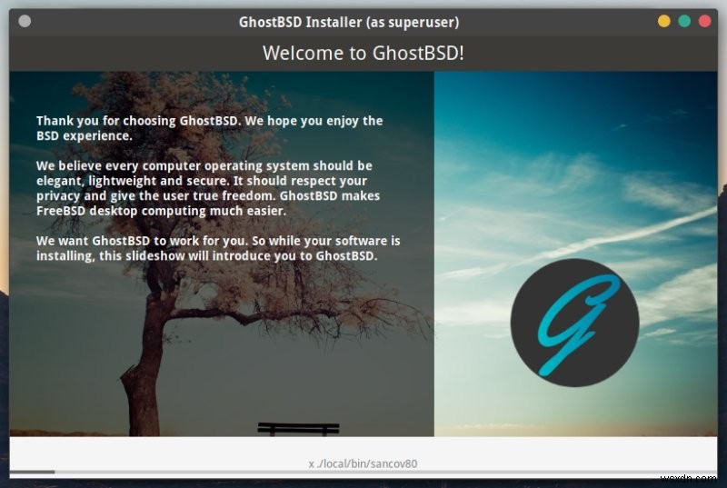 GhostBSD 20 - যখন আপনার টাক্সে কিছু ভুল হয়