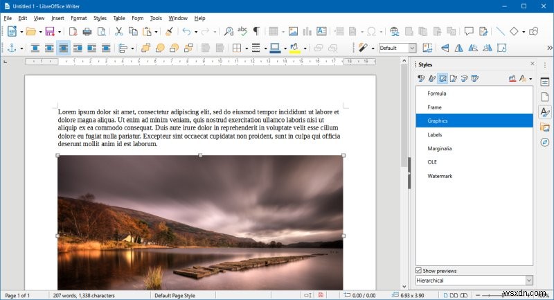 LibreOffice 7.0 - শব্দগুলি খুব অপ্রয়োজনীয়