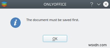 OnlyOffice Desktop Editors 5.5.1 - ভাল কিন্তু আরও ভাল হতে পারে