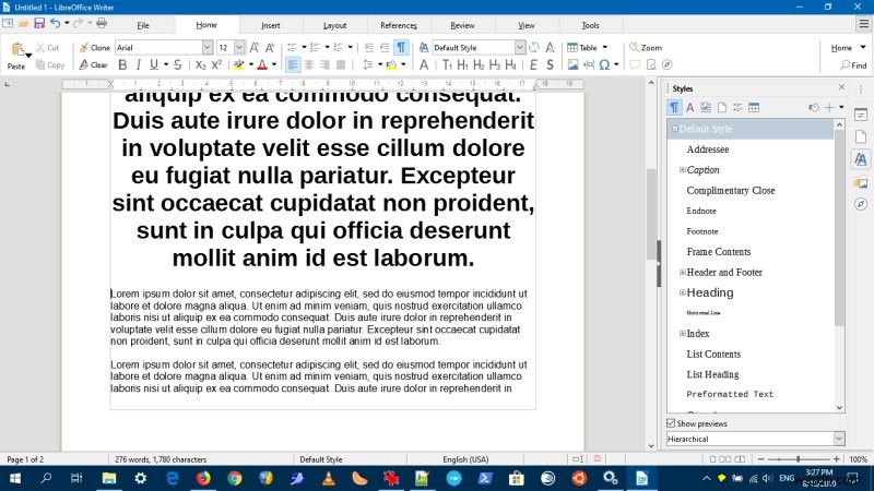 LibreOffice 6.3 - একটি অলৌকিক ঘটনার জন্য অপেক্ষা করা হচ্ছে