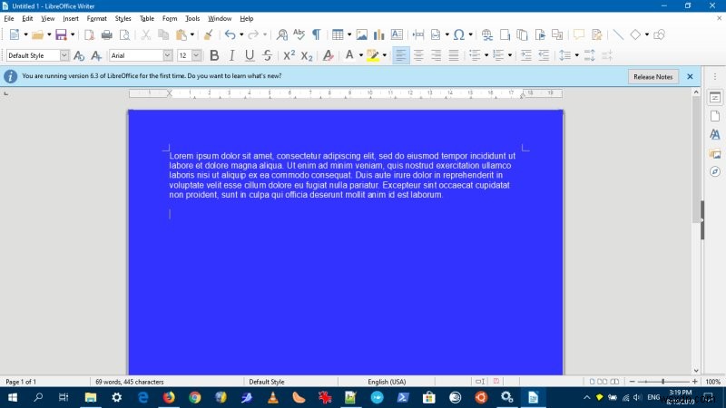 LibreOffice 6.3 - একটি অলৌকিক ঘটনার জন্য অপেক্ষা করা হচ্ছে