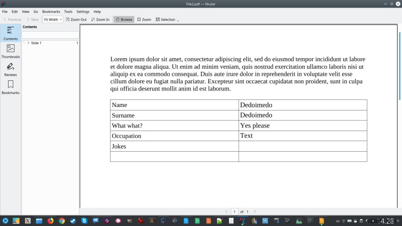 লিনাক্সে পিডিএফ ফর্মগুলি কীভাবে সম্পাদনা করবেন - LibreOffice দিয়ে