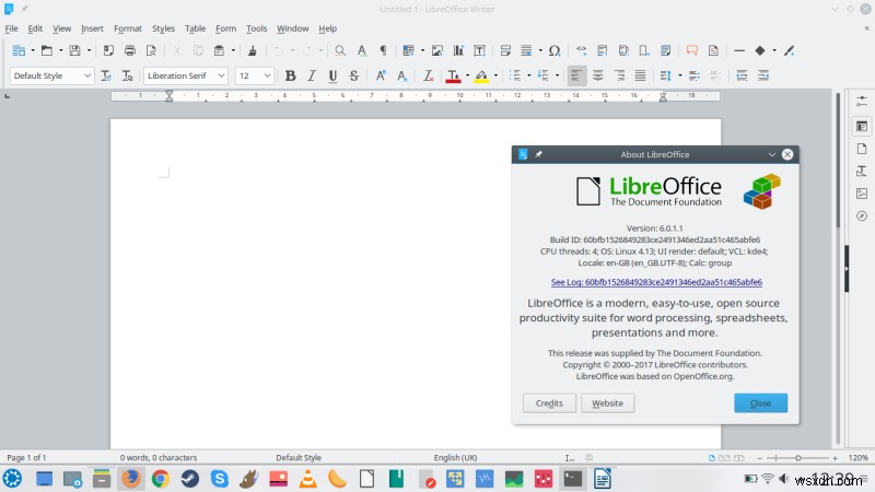 LibreOffice 6.0 - ধার্মিকতা, করুণাময়, আগুনের দুর্দান্ত হরফ!