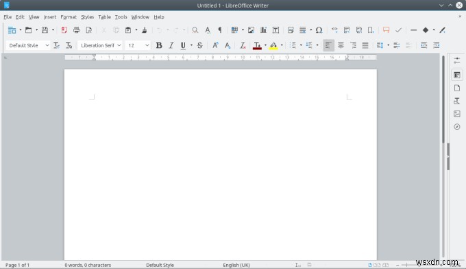KDE তে LibreOffice ইন্টারফেস ফন্ট উন্নত করুন