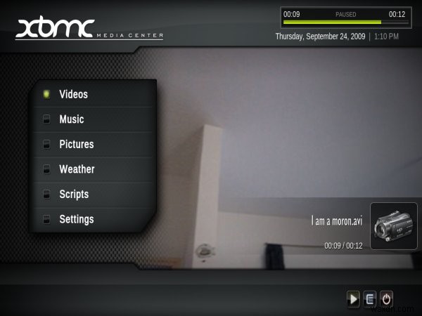 XBMC মিডিয়া সেন্টার