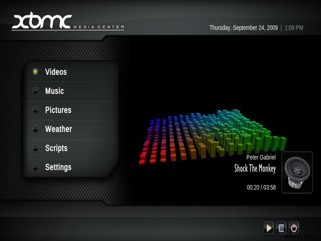 XBMC মিডিয়া সেন্টার