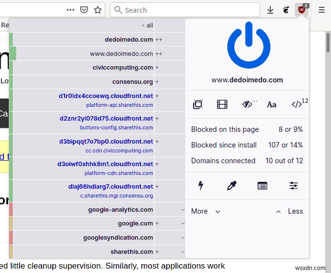 UBlock Origin - একটি শক্তিশালী ইন্টারনেট পরিশোধন টুল