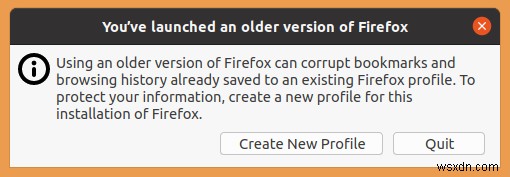 Firefox এবং কীভাবে একটি পুরানো প্রোফাইল পুনরায় ব্যবহার করবেন