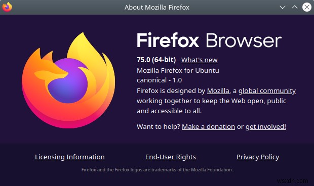 Firefox 75 - খারাপ নয় তবে প্রয়োজনীয়ও নয়