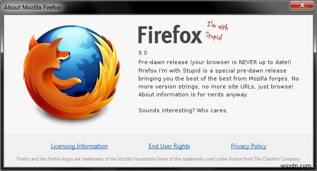 Firefox সম্পর্কে