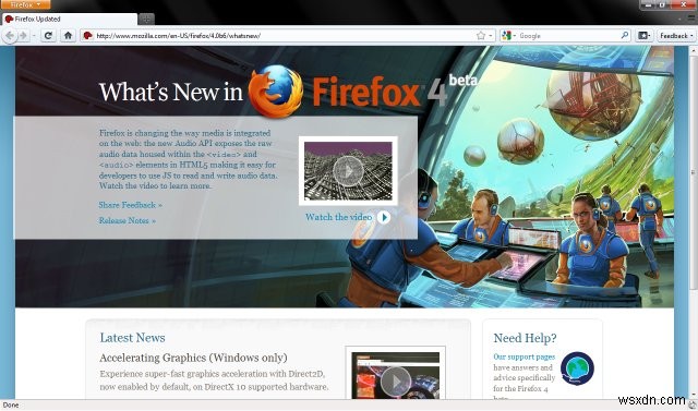 Firefox 4 বনাম ইন্টারনেট এক্সপ্লোরার 9 - এগিয়ে যান!