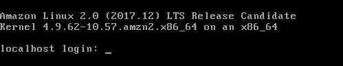 Amazon Linux 2 ভার্চুয়াল মেশিন লগইন এবং পাসওয়ার্ড