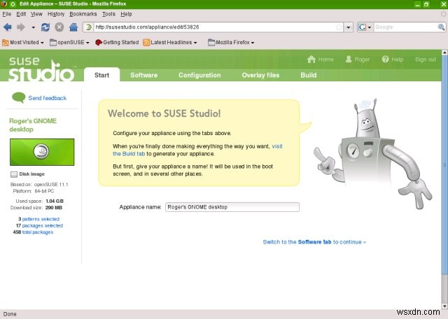 SUSE স্টুডিও - আপনার নিজের লিনাক্স তৈরি করুন