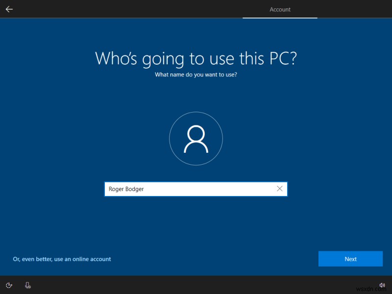 Windows 10 সাম্প্রতিক বিল্ড এবং স্থানীয় অ্যাকাউন্ট সেটআপ