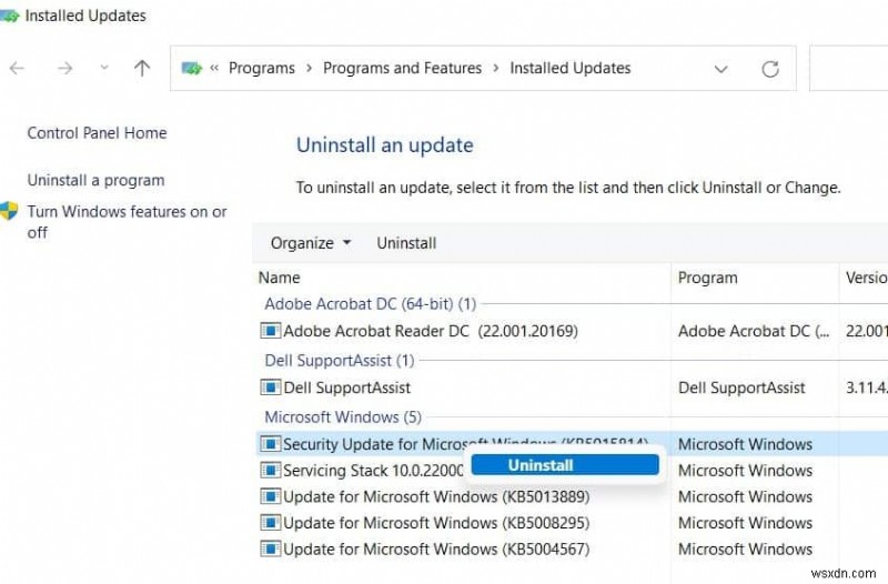 Windows 11:কিভাবে একটি উইন্ডোজ আপডেট আনইনস্টল করবেন (4 উপায়ে)