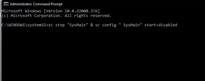 [সমাধান] সার্ভিস হোস্ট SysMain Windows 11 এ উচ্চ ডিস্ক ব্যবহার