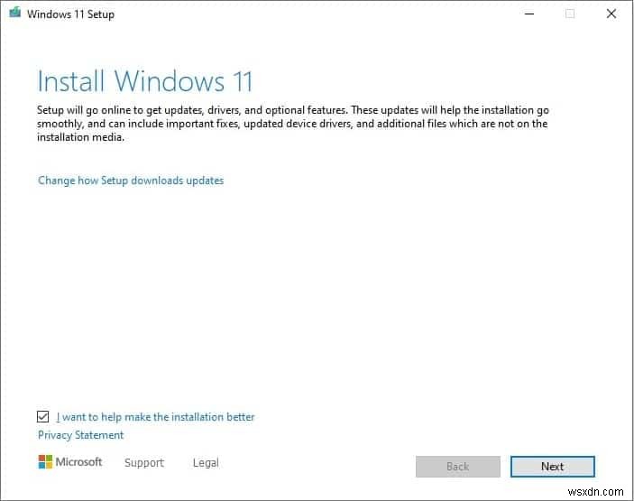 সমাধান:Windows 11 ইনস্টলেশন সহকারী ব্যবহার করার সময় ত্রুটি 0x8007007f