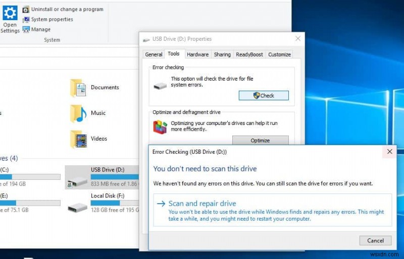 Windows 10 এ ডেটা ত্রুটি সাইক্লিক রিডানডেন্সি চেক ঠিক করুন
