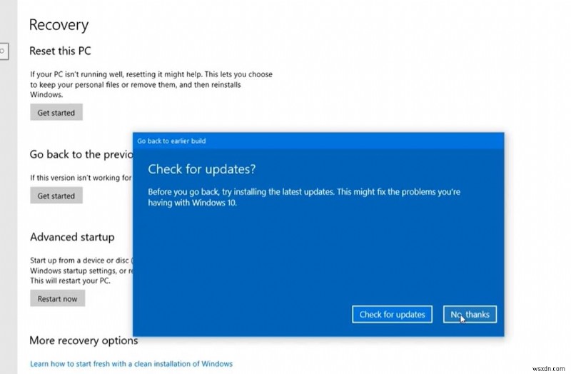 ফিচার আপডেট আনইনস্টল করার ৩টি উপায় Windows 10 সংস্করণ 22H2
