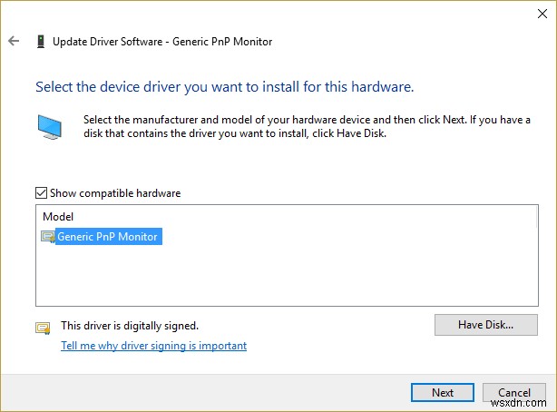 সমাধান:Windows 10 উজ্জ্বলতা স্লাইডার কাজ করছে না বা ধূসর হয়ে গেছে
