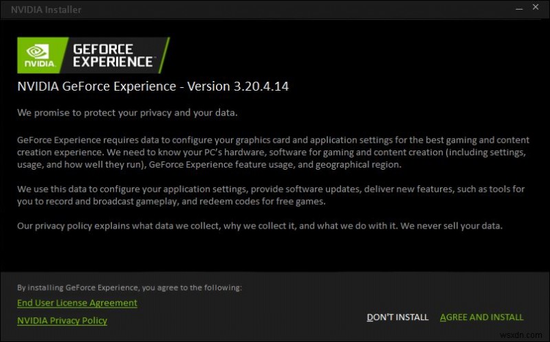 Windows 10 এ GeForce Experience এরর কোড 0x0003 কিভাবে ঠিক করবেন