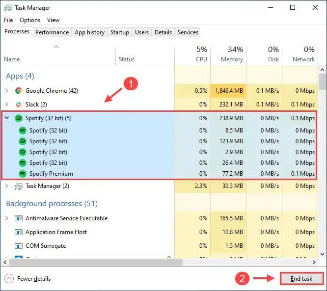 Spotify খুলবে না বা Windows 10 এ সাড়া দেবে না? সমস্যার সমাধান করা যাক