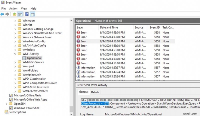 সমাধান:WMI প্রদানকারী হোস্ট (wmiprvse.exe) Windows 10 (2022) এ উচ্চ CPU ব্যবহার