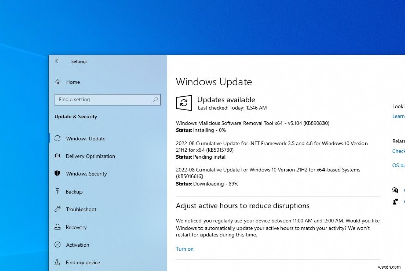Windows 10 বৈশিষ্ট্য আপডেট এবং ক্রমবর্ধমান আপডেট 2022 এর মধ্যে পার্থক্য