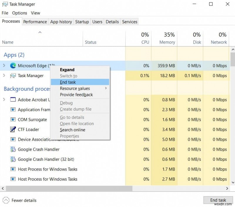 Microsoft Edge ক্র্যাশ বা Windows 10 আপডেটের পরে কাজ করছে না!!!