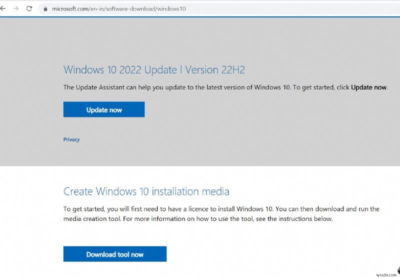 Windows 10 সংস্করণ 22H2 উপলব্ধ ফর্ম আজ, ​​নতুন কি