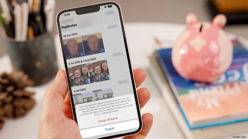 iOS 16 ডুপ্লিকেট ফটো মুছে ফেলা এবং স্টোরেজ খালি করা খুব সহজ করে তোলে