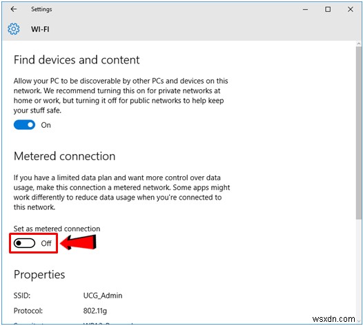 কেন একটি সংযোগ মিটারযুক্ত হিসাবে সেট করুন এবং উইন্ডোজ 10 এ এটি কীভাবে করবেন