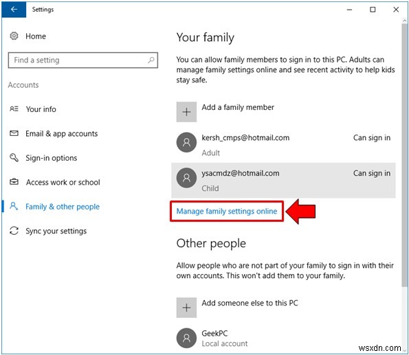 Windows 10 এ কিভাবে একটি চাইল্ড অ্যাকাউন্ট পরিচালনা করবেন