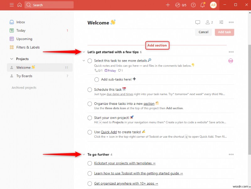 Todoist বনাম মাইক্রোসফ্ট করণীয়:আপনার কর্মপ্রবাহের জন্য সেরা টাস্ক ম্যানেজার নির্বাচন করা 