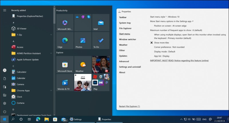 শীর্ষ Windows 11 স্টার্ট মেনু বিকল্প:একটি ক্লাসিক অভিজ্ঞতার জন্য সেরা প্রতিস্থাপন খুঁজুন 
