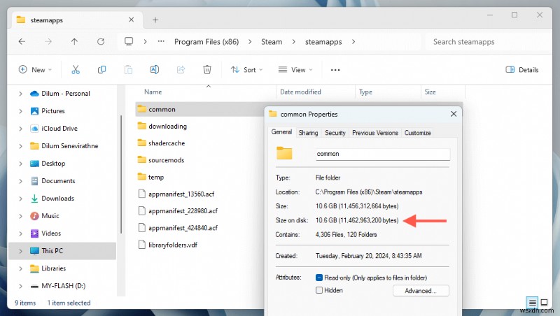 Windows 11-এ আপনার স্টিম গেম স্টোরেজ ট্র্যাক করুন:একটি সহজ ধাপে ধাপে নির্দেশিকা 