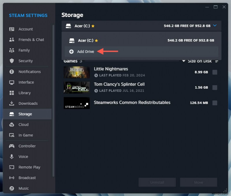 Windows 11-এ আপনার স্টিম গেম স্টোরেজ ট্র্যাক করুন:একটি সহজ ধাপে ধাপে নির্দেশিকা 
