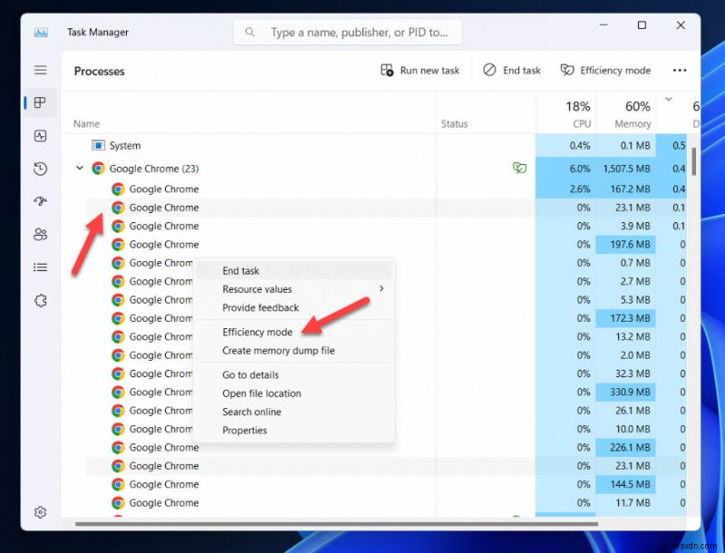 Windows এ Chrome এর শক্তি দক্ষতা মোড অক্ষম করুন:ধাপে ধাপে নির্দেশিকা৷ 