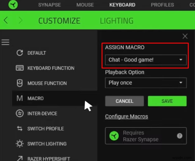 Razer Synapse-এ ম্যাক্রো তৈরি করুন, বরাদ্দ করুন এবং মুছুন - একটি ধাপে ধাপে নির্দেশিকা 