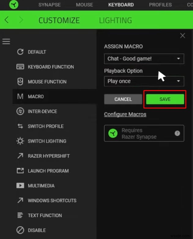 Razer Synapse-এ ম্যাক্রো তৈরি করুন, বরাদ্দ করুন এবং মুছুন - একটি ধাপে ধাপে নির্দেশিকা 