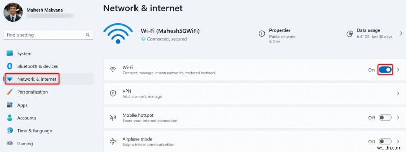 Windows 11 এবং 10-এ মিনিটের মধ্যে কোনো Wi‑Fi নেটওয়ার্ক পাওয়া যায়নি ঠিক করুন 