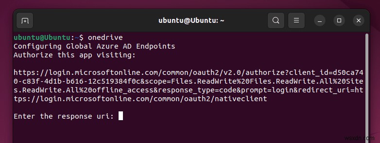 Linux-এ OneDrive অ্যাক্সেস করা:একটি ধাপে ধাপে নির্দেশিকা 
