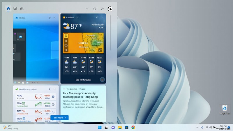 আপনার Windows 11 টাস্কবারে সহজেই আবহাওয়ার প্রদর্শন টগল করুন 