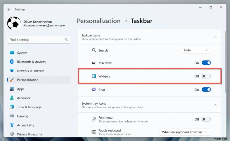 আপনার Windows 11 টাস্কবারে সহজেই আবহাওয়ার প্রদর্শন টগল করুন 