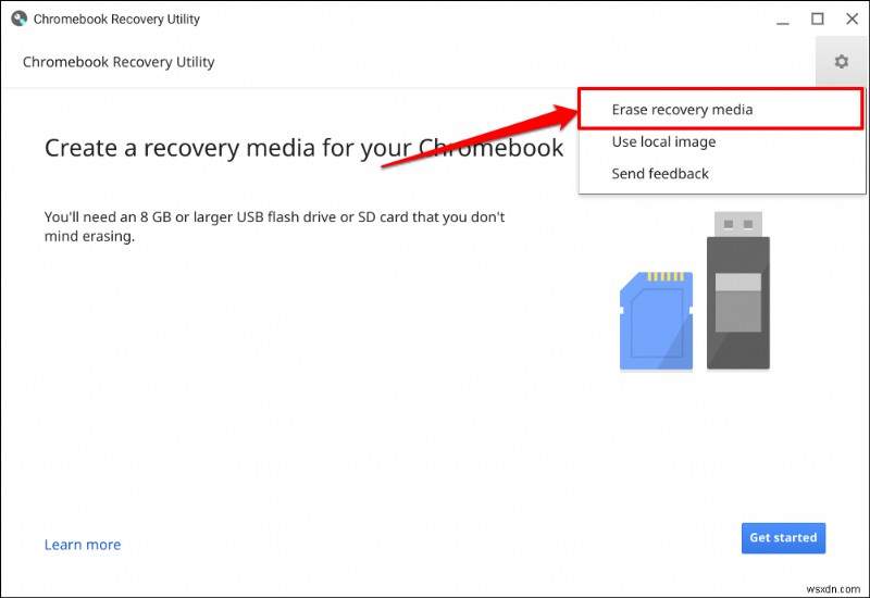 Chromebook রিকভারি ইউটিলিটি দিয়ে Chromebook রিকভারি মিডিয়া তৈরি করুন:ধাপে ধাপে নির্দেশিকা 