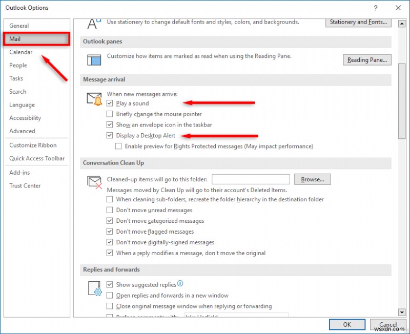 আউটলুক বিজ্ঞপ্তি উইন্ডোজে কাজ করছে না? Windows 10 এবং 11 এর জন্য 8টি নির্ভরযোগ্য সমাধান 
