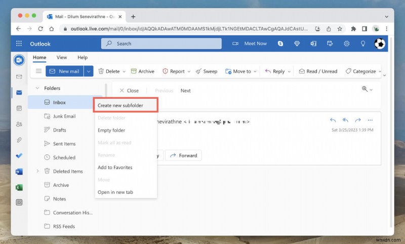 আউটলুক ফোল্ডার তৈরি ও পরিচালনা করুন:Windows এবং macOS-এর জন্য ধাপে ধাপে নির্দেশিকা 