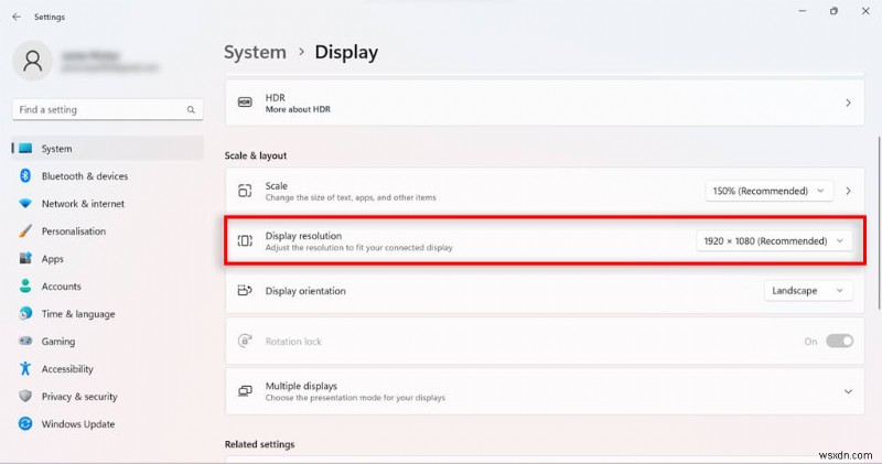 Windows 11 ডিসপ্লে সেটিংস সামঞ্জস্য করুন:স্ক্রীন রেজোলিউশন অপ্টিমাইজ করার জন্য একটি ধাপে ধাপে নির্দেশিকা 