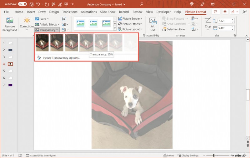 PowerPoint-এ সহজেই ছবি এবং স্লাইড পটভূমি স্বচ্ছ করুন 