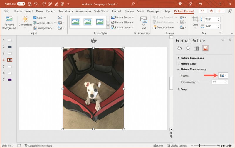 PowerPoint-এ সহজেই ছবি এবং স্লাইড পটভূমি স্বচ্ছ করুন 